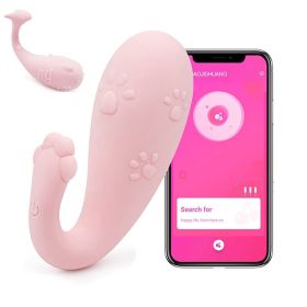 Invisible Wearable App Vibrator for G Spot Clitoral Stimulation;