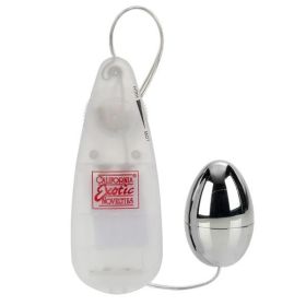 Pocket Exotics Vibrating Egg - Silver