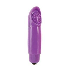 Zingers Nubby Sleeve Vibrator - Purple