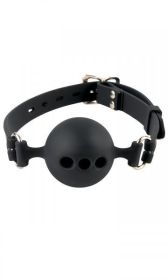 Fetish Fantasy Silicone Breathable Small Ball Gag O/S - Black