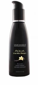 Wicked Aqua Lube 4oz -  Vanilla Bean