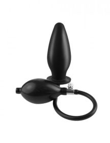 Inflatable Silicone Plug - Black