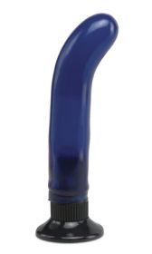 Waterproof G-Spot Wallbanger Vibrator 9 in - Blue