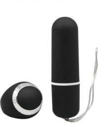 Power Ring Remote Mini Slim Bullet - Black