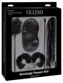 Fetish Fantasy Bondage Teaser Kit - Black