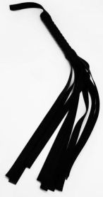 Faux Leather Flogger - Black