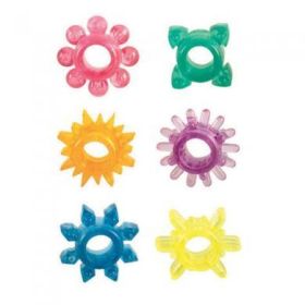 Senso 6 Pack Cock Rings