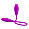 Flora Anal and Vaginal Rechargeable Sex Toy, Vibrator - Purple