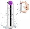 Mini Bullet Vibrator 10 Speed - sliver